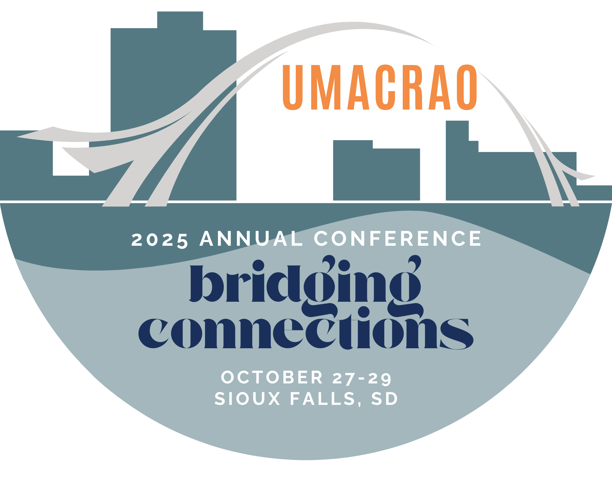 Conference logo with Sioux Falls skyline.